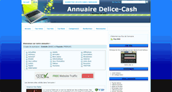 Desktop Screenshot of annuaire.delice-cash.com