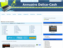 Tablet Screenshot of annuaire.delice-cash.com